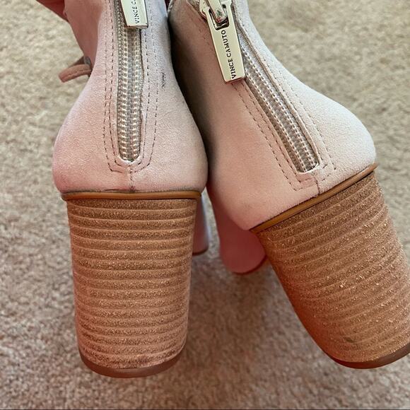 Vince Camuto Nahara Beige Heeled Sandals Size 7.5 - Picture 7 of 16